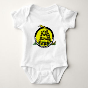 Gadsden Symbol - Don't Tread On Me Baby Bodysuit