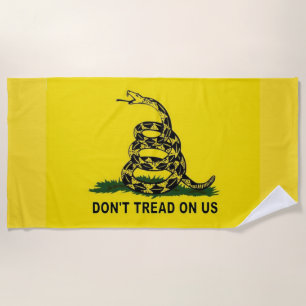 GADSEN FLAG BEACH TOWEL