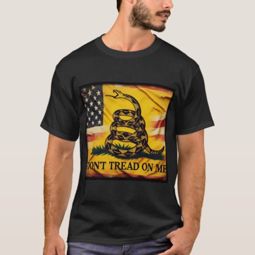 Gadsen Flag Dont Tread On Me T_Shirt