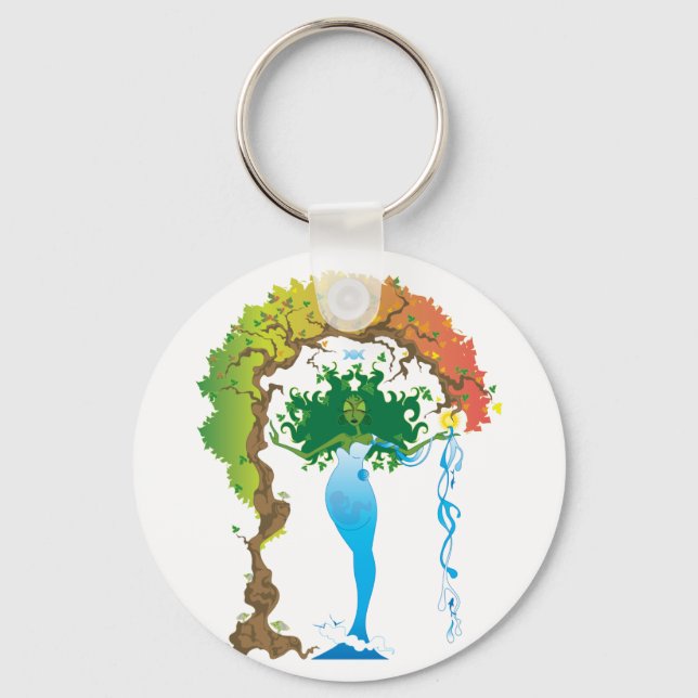 Gaea Keychain (Front)