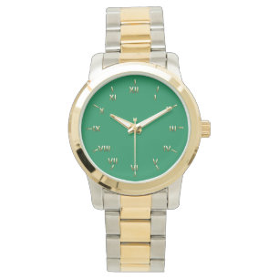 Gaelic Green and Gold Watch