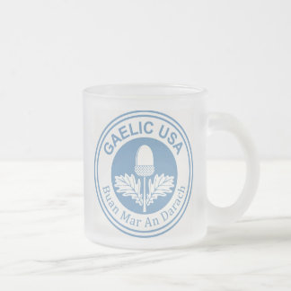 GaelicUSA Frosted Mug