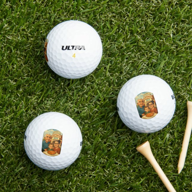 Gaetano’s of Tierrasanta 50th Anniversary Golf Balls (Insitu Grass)