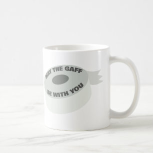 gaff tape for theater tech theatrical technician coffee mug