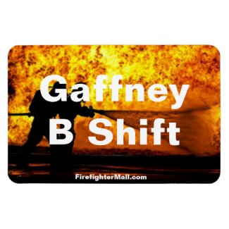 Gaffney B Shift Flames flexible magnet