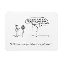 Gag Cartoon Flexible Magnet