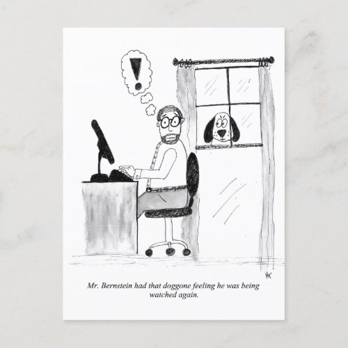 Gag Cartoon Postcard