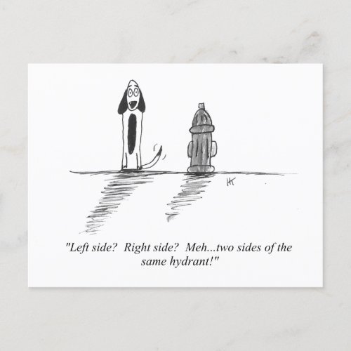 Gag Cartoon Postcard
