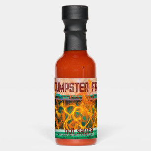 Gag Gift - Funny- Dumpster Fire Hot Sauce