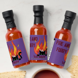 Gag Gift - Funny- Fire & Furry Hot Sauce