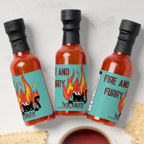 Gag Gift _ Funny_ Fire  Furry Hot Sauce