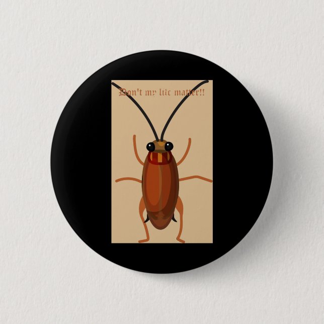 Gag Print  Button (Front)
