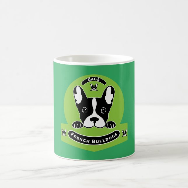 Gaga About French Bulldogs - The perfect gift for Coffee Mug (Center)