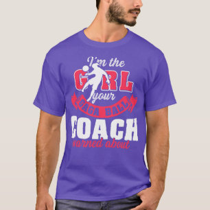 Gaga Ball Dodgeball Gaga Girl Coach Player Team T-Shirt
