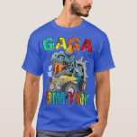 Gaga Of The Birthday Boy Monster Truck Dinosaur  T-Shirt<br><div class="desc">Gaga Of The Birthday Boy Monster Truck Dinosaur  .</div>