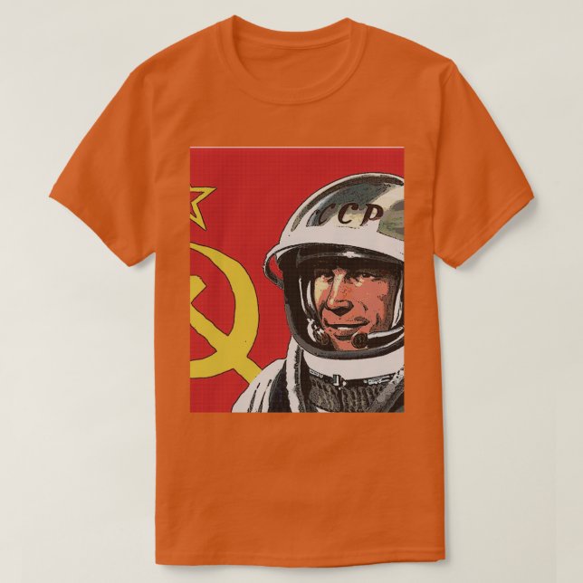 GAGARIN CCCP Graphic  T-Shirt (Design Front)