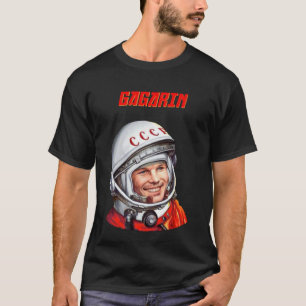 Gagarin - Sovietwave, Gagarin space art T-Shirt