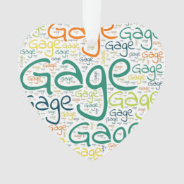 Gage Ornament