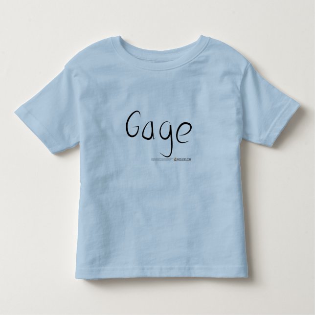 Gage T-Shirt from Red Cat Book (Front)