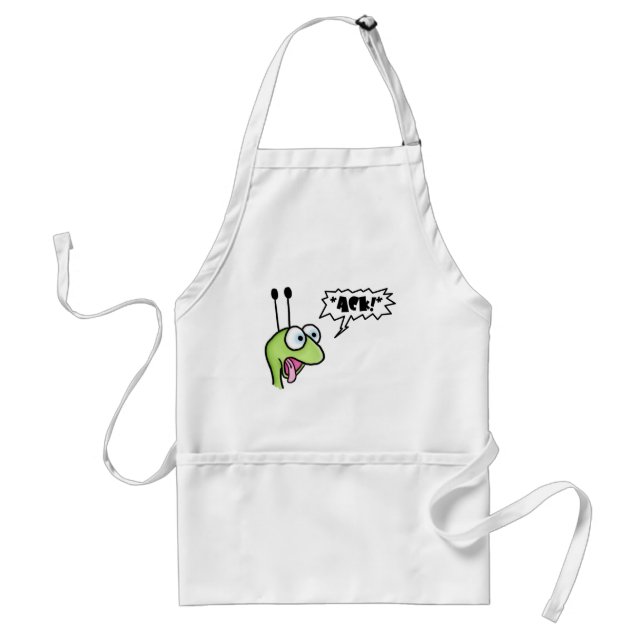 Gagging Bug Adult Apron (Front)