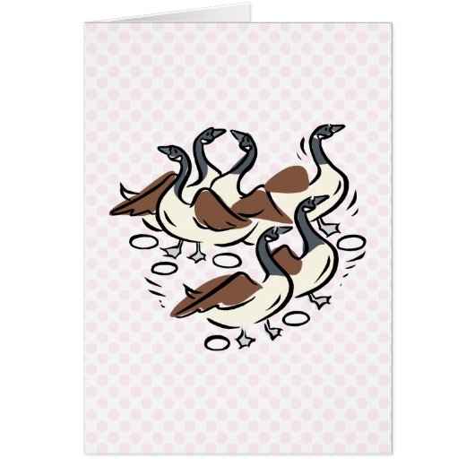 Gaggle of Geese Cards (Front)