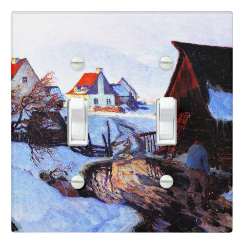 Gagnon _ Early Morning in March Light Switch Cover