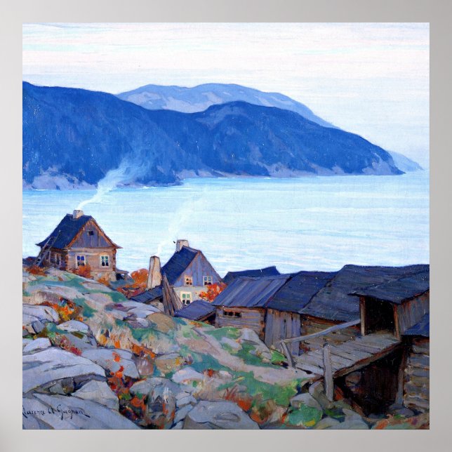 Gagnon - Evening on the North Shore Poster (Front)
