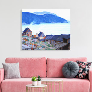 Gagnon - Evening on the North Shore Poster Canvas Print