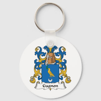 Gagnon Family Crest Keychain