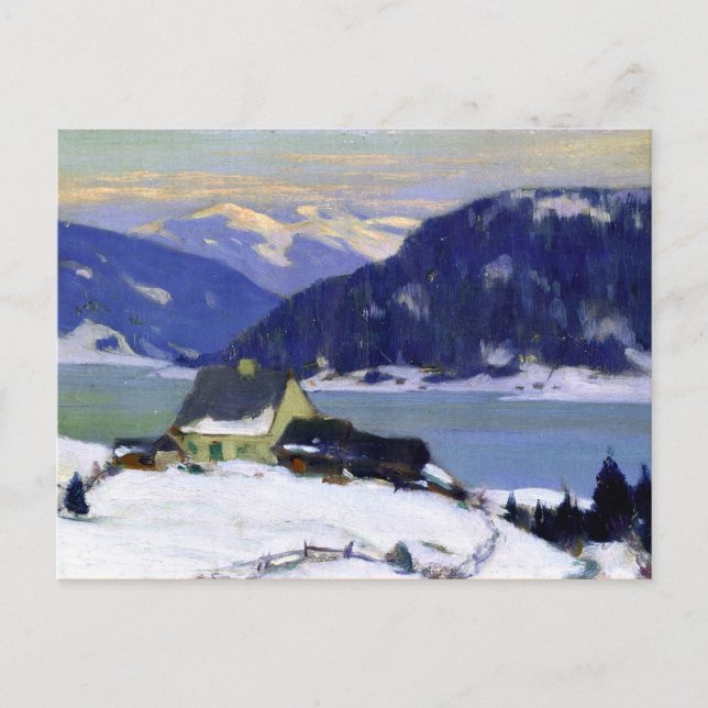 Gagnon - Lac de Charlevoix Postcard (Front)