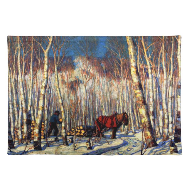 Gagnon - March in the Birch Woods Placemat (Front)