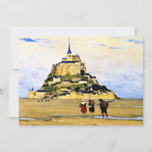 Gagnon _ Mont_Saint Michel Morning Card