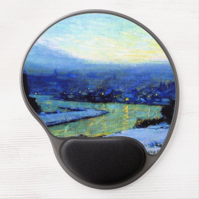 Gagnon - Twilight, fine art painting Gel Mouse Pad (Front)