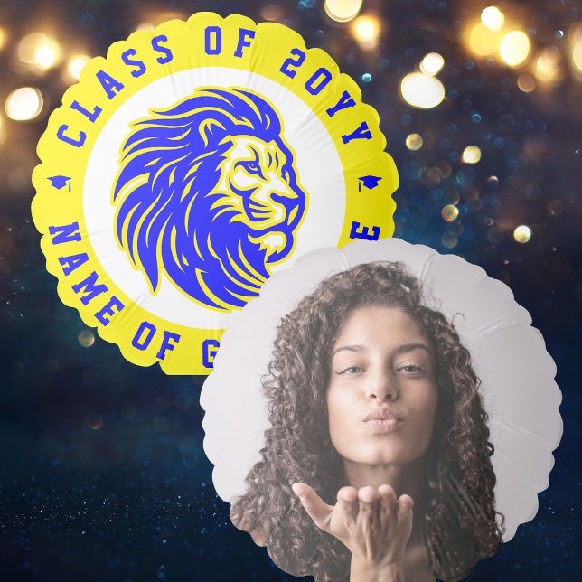 Gahanna Lincoln Lions Graduate Balloon for Mailbox (Creator Uploaded)