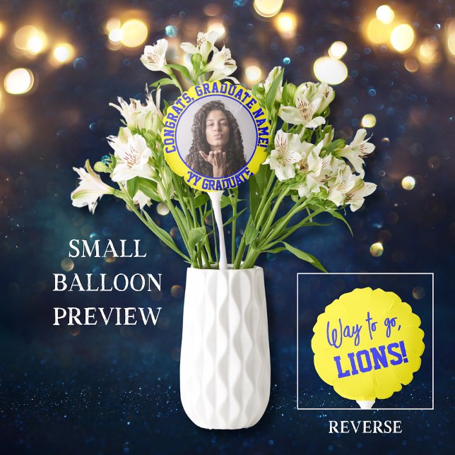 Gahanna Lincoln Lions Graduate Balloon for Mailbox (Creator Uploaded)