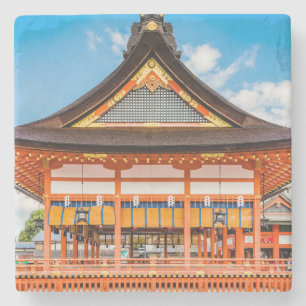 Gai-Haiden, Fushimi Inari-Taisha shrine, Kyoto #2 Stone Coaster