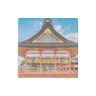 Gai-Haiden, Fushimi Inari-Taisha shrine, Kyoto #2 Stone Magnet