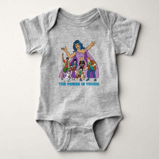 Gaia and the Planeteers Graphic Baby Bodysuit (Front)
