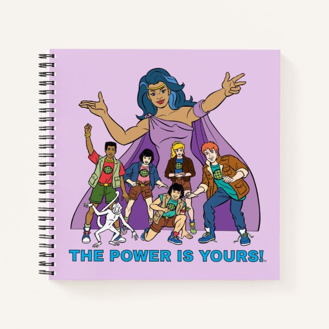 Gaia and the Planeteers Graphic Notebook (Front)