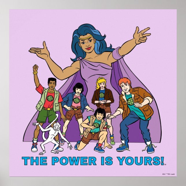 Gaia and the Planeteers Graphic Poster (Front)