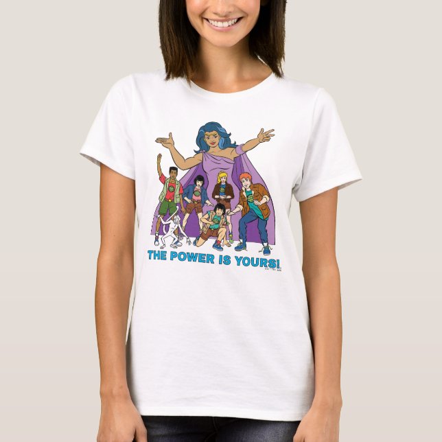 Gaia and the Planeteers Graphic T-Shirt (Front)