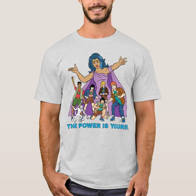 Gaia and the Planeteers Graphic T-Shirt (Front)