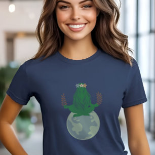 Gaia Earth Goddess, Mother Earth, Gaea Planet T-Shirt