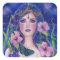 Gaia goddess with hummingbirds by Renee Lavoie