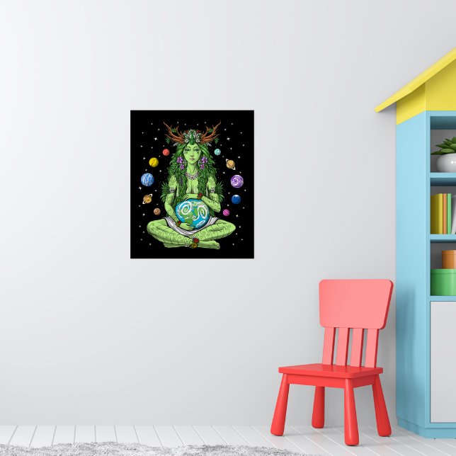 Gaia Mother Earth Goddess Poster | Zazzle