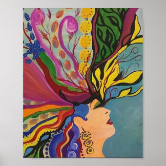 Gaia Mother Earth Goddess Poster