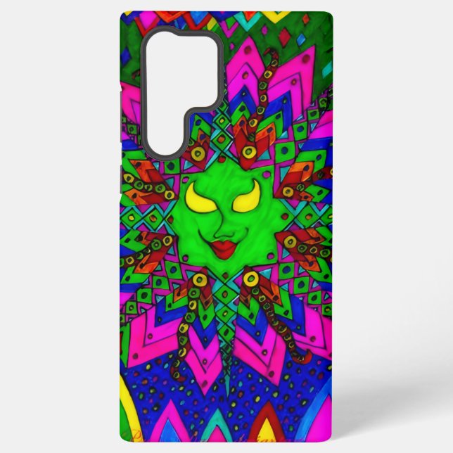 Gaia Psychedelic Phone Case (Back)