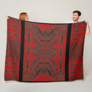 Gaia’s Garden 48  Fleece Blanket