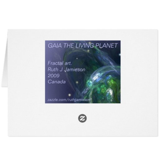GAIA THE LIVING PLANET (Back Horizontal)