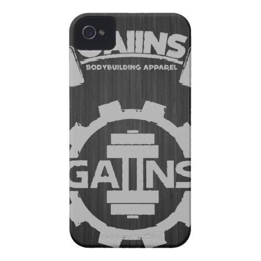 GAIINS BODYBUILDING APPAREL *NEW* IPHONE*CASE Case-Mate iPhone CASE (Back)